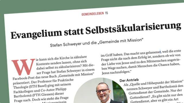 Evangelium statt Selbstsäkularisierung